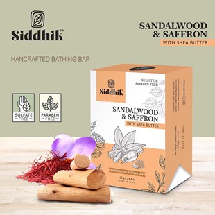 Sandalwood and Saffron with Shea Butter